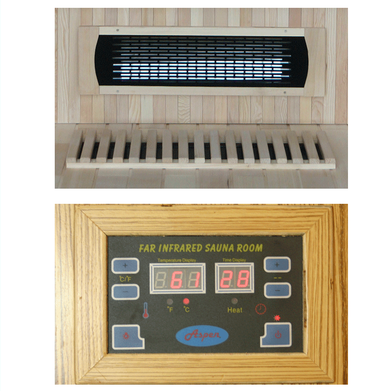 Single infrared sauna