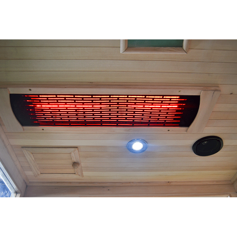 3 person infra red sauna heater