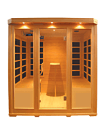 Four Person Infrared Sauna With Carbon Heaters
