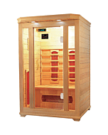 Two Person Infrared Sauna With Ceramic Heaters