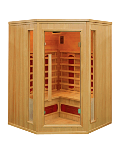 Three Person Corner Infrared Sauna