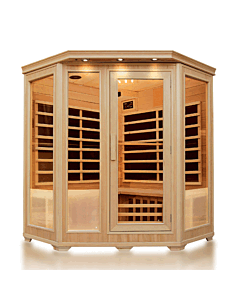 Three Person Corner Infrared Sauna