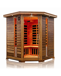 Three Person Corner Infrared Sauna