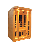 Two Person Infrared Sauna With Carbon Heaters