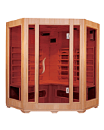 Three Person Corner Infrared Sauna