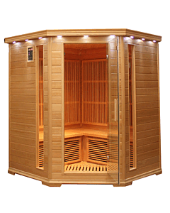 Three Person Corner Infrared Sauna
