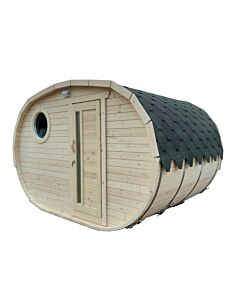Haapajärvi Quadro Oval Barrel Sauna
