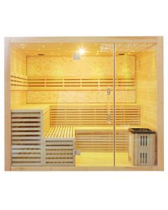 8 Person Traditional Indoor Sauna 