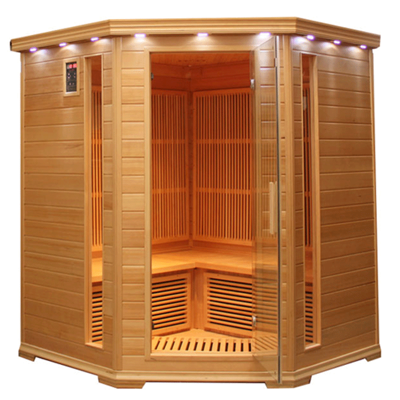 3 Person Infrared Sauna Low EMF